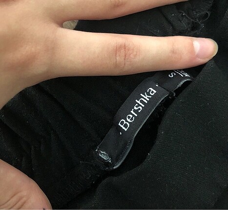 Bershka Bershka yüksek bel siyah sigaret pantolon 34 small beden
