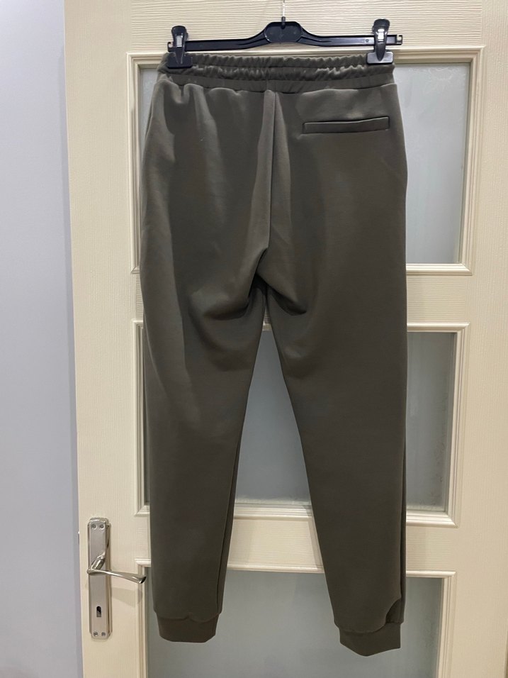 Haki Kumaş Pantolon - Görsel 3