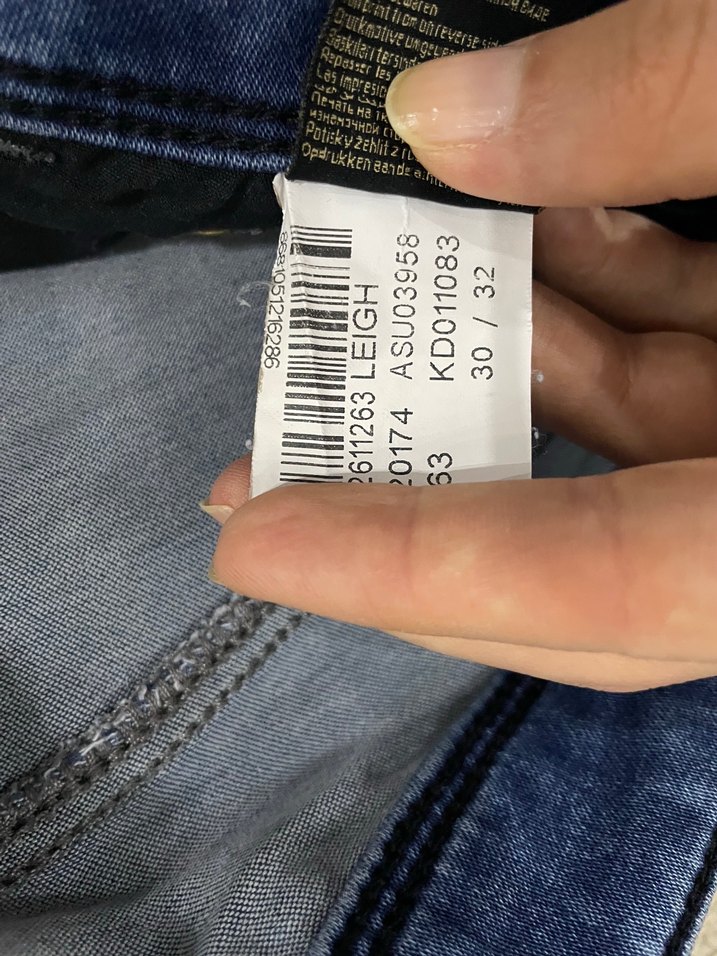 Gevşek Kesim Mavi Kot Şort - Görsel 4