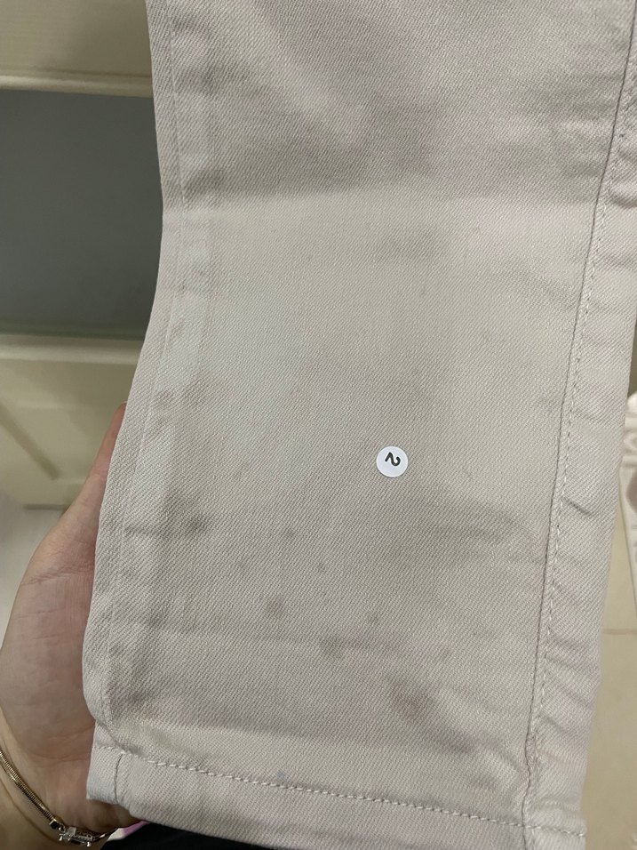 Kemerli Bej Midi Kadın Kumaş Pantolon - Görsel 3