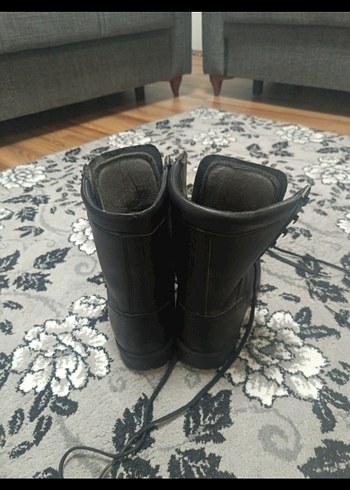 siyah su ve soğuk geçirmez erkek bot - Görsel 2