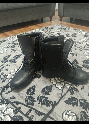 siyah su ve soğuk geçirmez erkek bot - Görsel 3