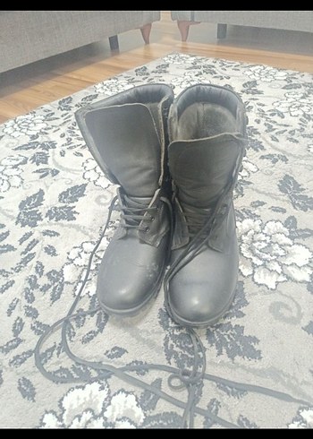 siyah su ve soğuk geçirmez erkek bot - Görsel 4