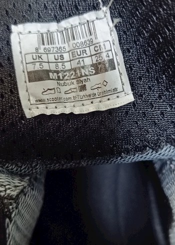 Siyah Scooter Spor Erkek Bot - Görsel 8