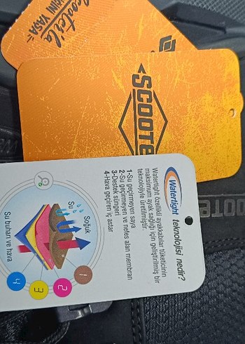 Siyah Scooter Spor Erkek Bot - Görsel 5