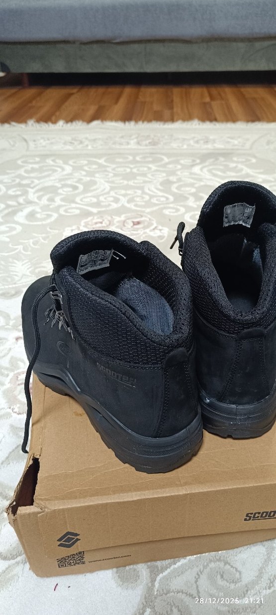 Siyah Scooter Spor Erkek Bot - Görsel 3