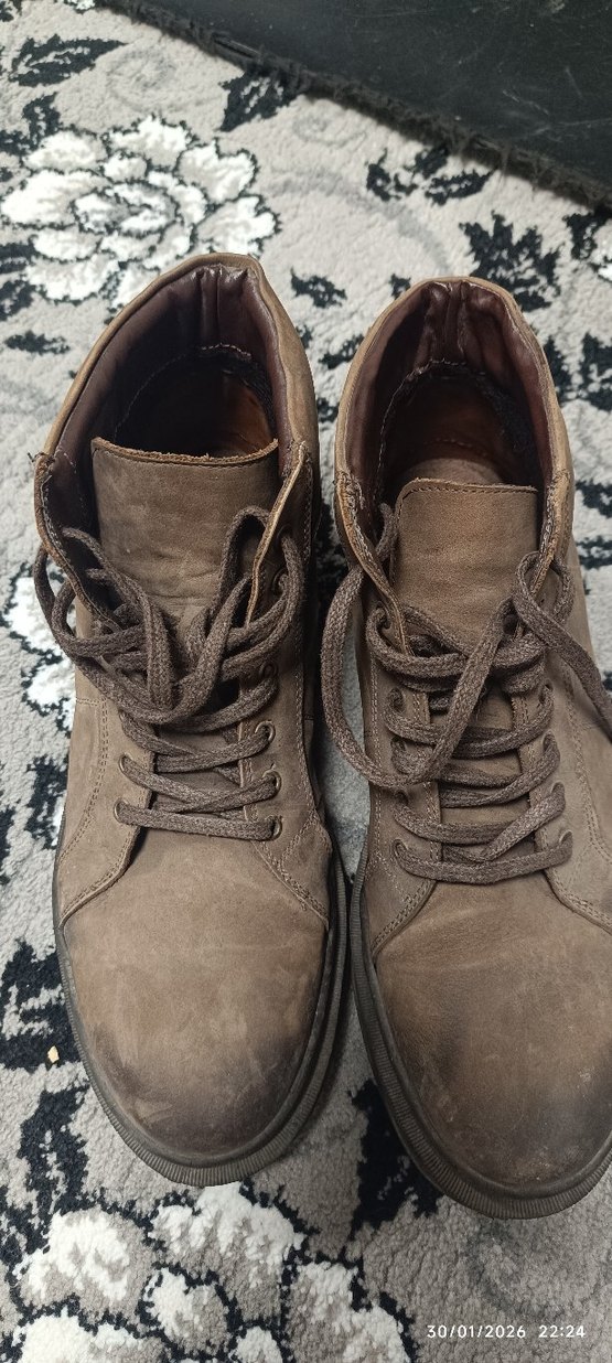 Kahverengi Süet Erkek Botlar - Görsel 5