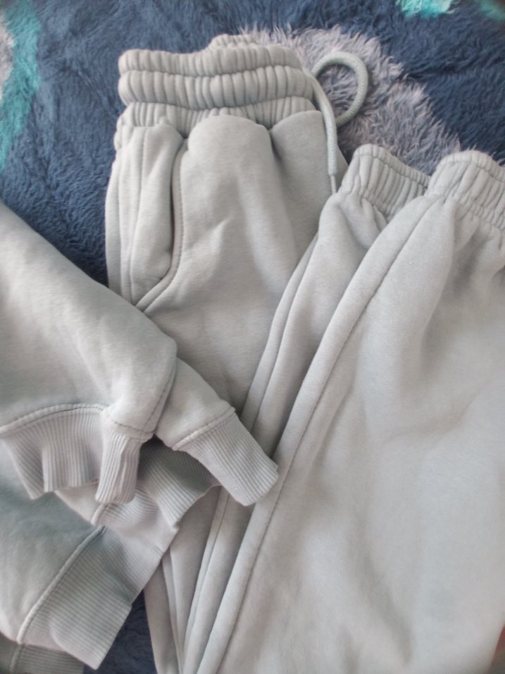 Gri Rahat Kesim Eşofman Altı - Görsel 2