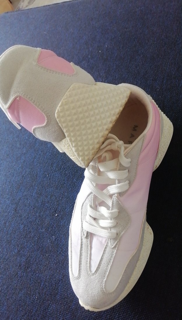 Pastel Pembe Dolgu Topuklu Kadın Spor Ayakkabı - Görsel 3