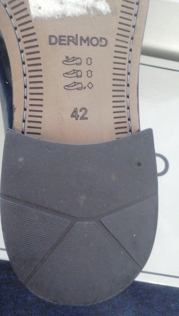 Siyah Deri Erkek Klasik Bağcıklı Ayakkabı - Görsel 5