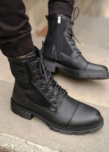 Erkek Siyah bot - Görsel 3