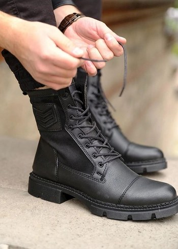 Erkek Siyah bot - Görsel 4