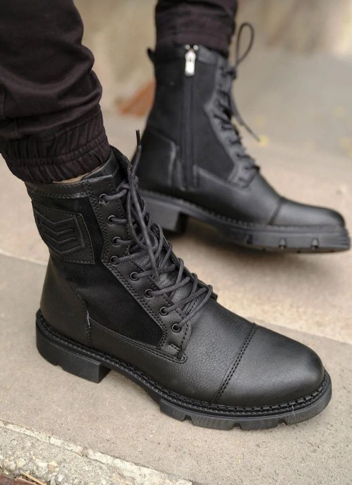 Erkek Siyah bot - Görsel 3