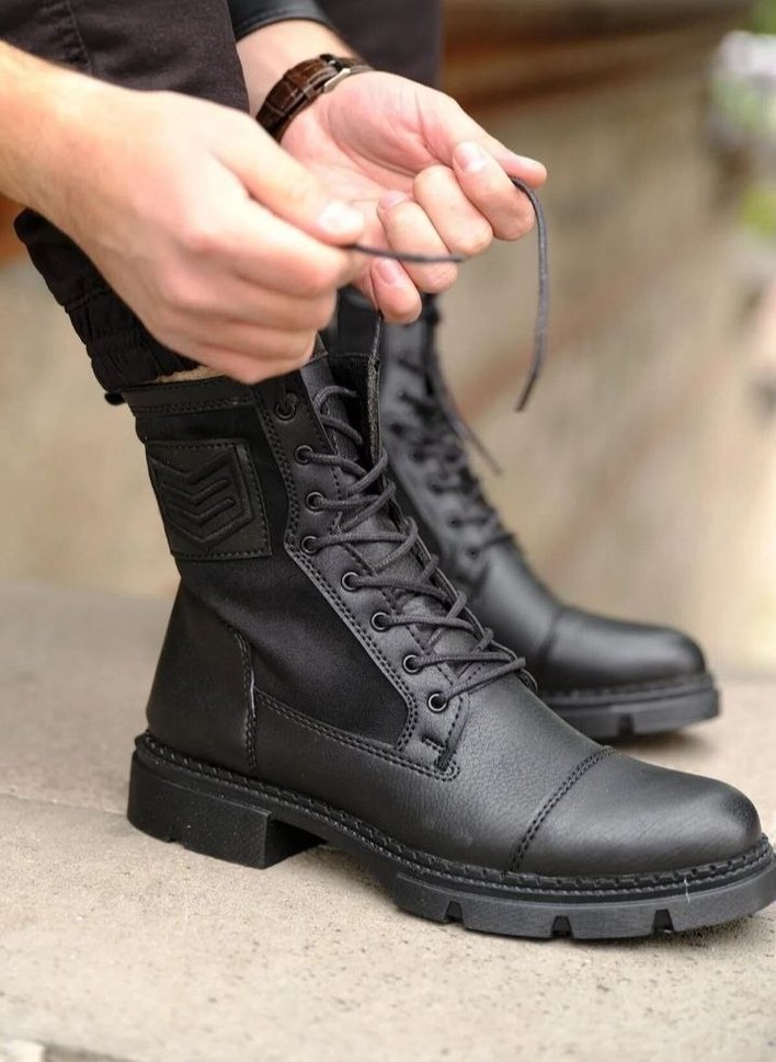 Erkek Siyah bot - Görsel 4