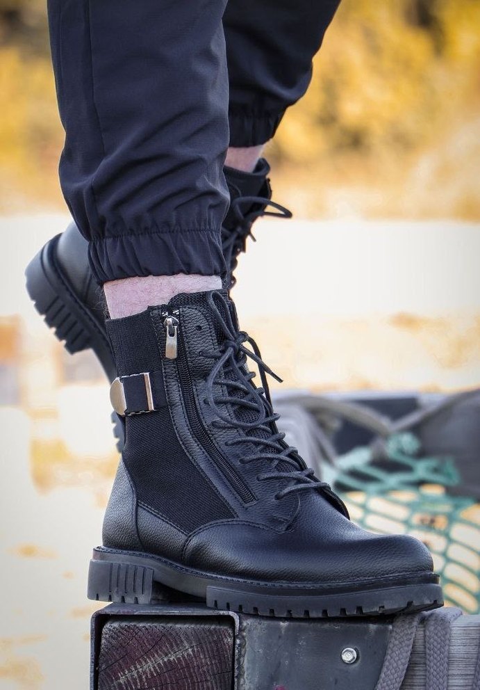 Erkek Siyah bot - Görsel 4