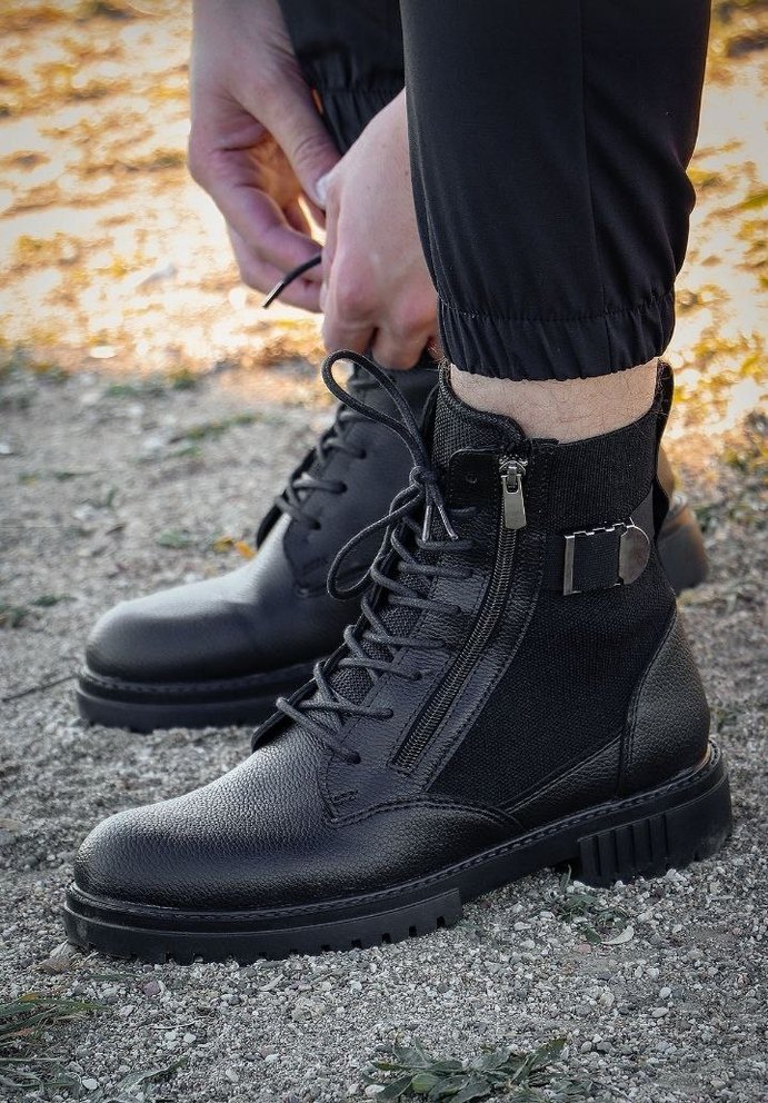 Erkek Siyah bot - Görsel 3