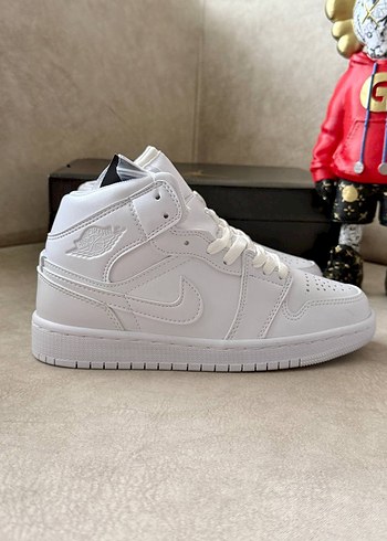 Nike Air Jordan High | Triple White - Görsel 2