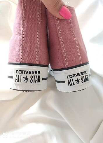 40 Beden Converse All Star pastel pembe   