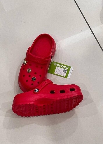 39 Beden kırmızı Renk CROCS