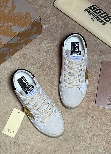 Golden Goose Deluxe GOLDEN GOOSE DELUXE SİYAH ALTIN