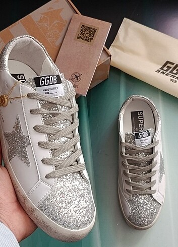 GOLDEN GOOSE DELUX BRAND GÜMÜŞ 