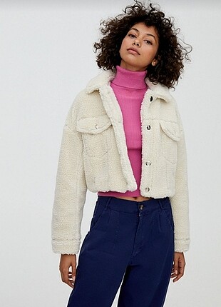 Pull&Bear peluş ceket 