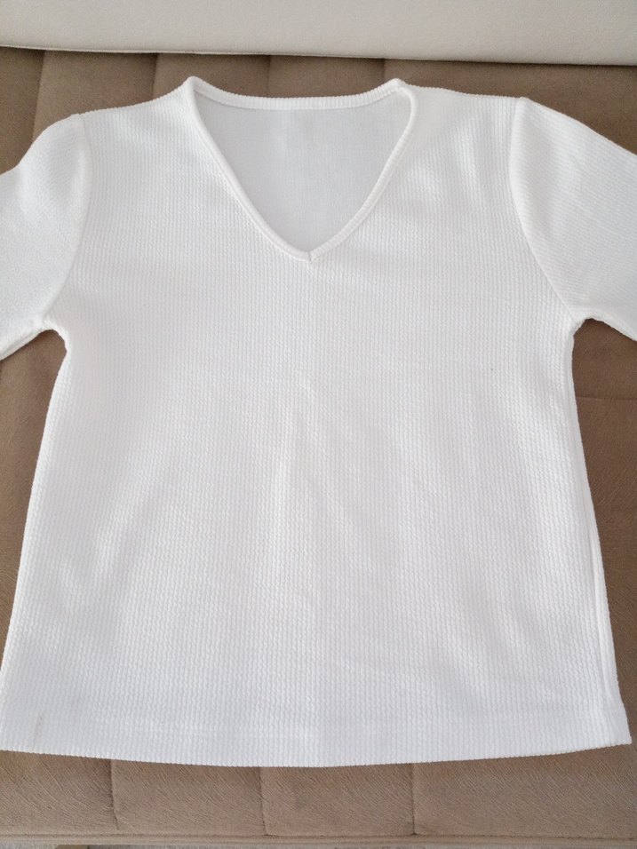 omuz detaylı   lila renkli Boğazlı Kazak - Görsel 3