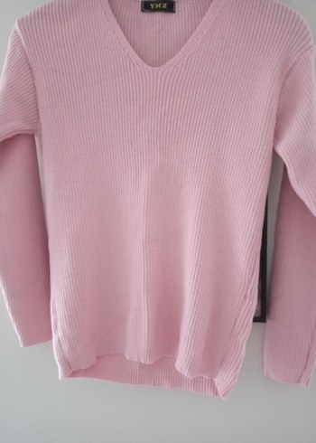 Çok Renkli Çizgili Kadın Pamuklu Triko - Görsel 4