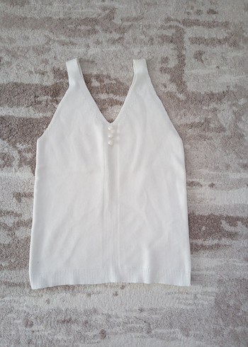 Çok Renkli Çizgili Kadın Pamuklu Triko - Görsel 19