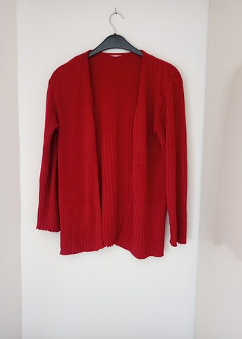 Pembe V Yaka Uzun Kollu Triko Kadın Kazak - Görsel 8