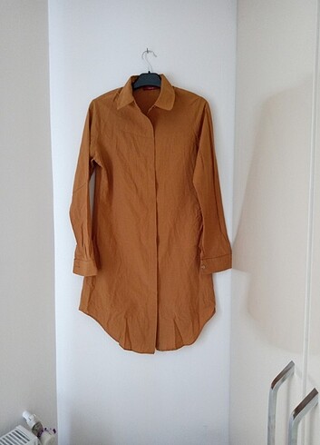 Viskon kumaş uzun elbise - Görsel 14