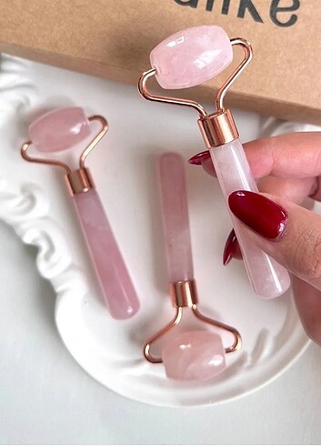 Pembe kuvars roller