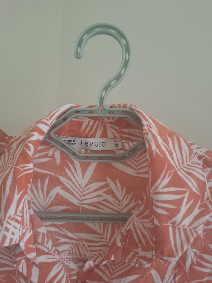 Düğmeli Kısa Kollu Gömlek - Görsel 3