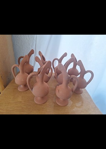 Koyu Bej Renkli Seramik aksesuar. - Görsel 2