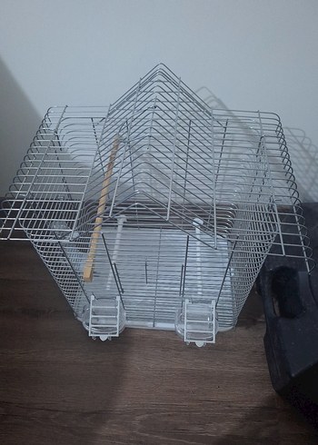 Gri çelik Kuş Kafesi - Görsel 11