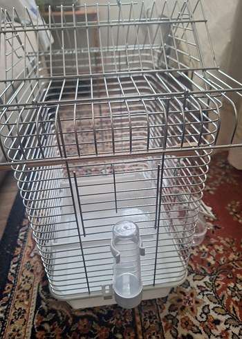 Gri çelik Kuş Kafesi - Görsel 6