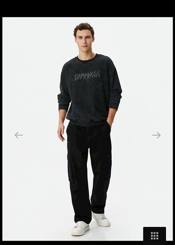 Siyah Regular Fit Erkek Pantolon - Görsel 3