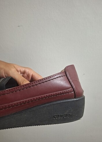 38 Beden bordo Renk Bordo ayakkabı