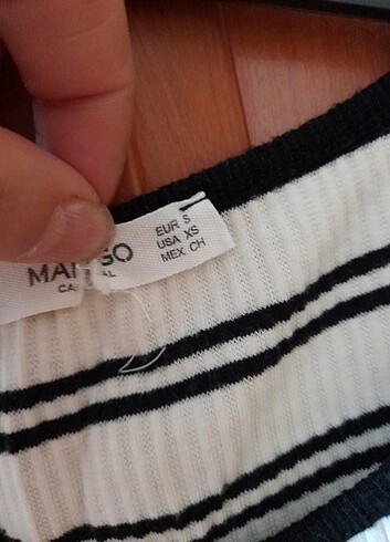 Mango penye elbise kol detaylı