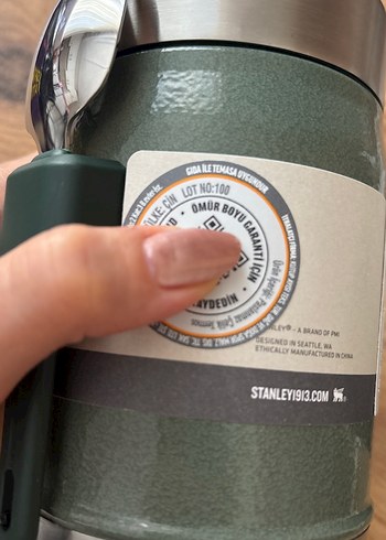 Stanley Haki Çelik Termos Yemek Kabı 414ml - Görsel 3