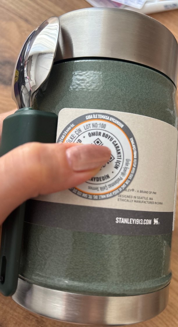 Stanley Haki Çelik Termos Yemek Kabı 414ml - Görsel 3