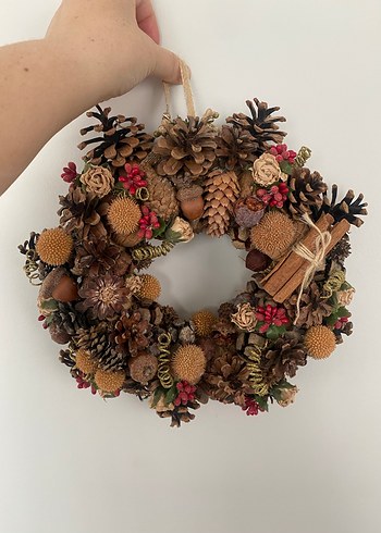 Yılbaşı/ kapı veya duvar çelengi - Görsel 7