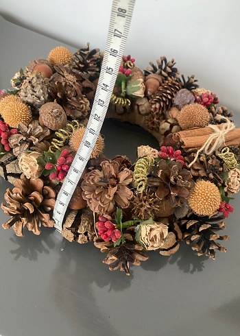 Yılbaşı/ kapı veya duvar çelengi - Görsel 6