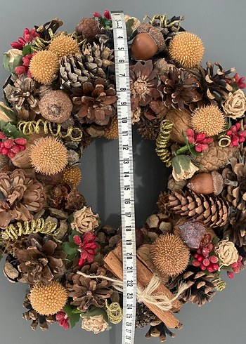 Yılbaşı/ kapı veya duvar çelengi - Görsel 5