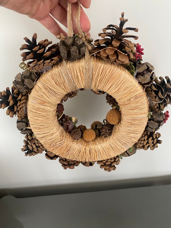 Yılbaşı/ kapı veya duvar çelengi - Görsel 2