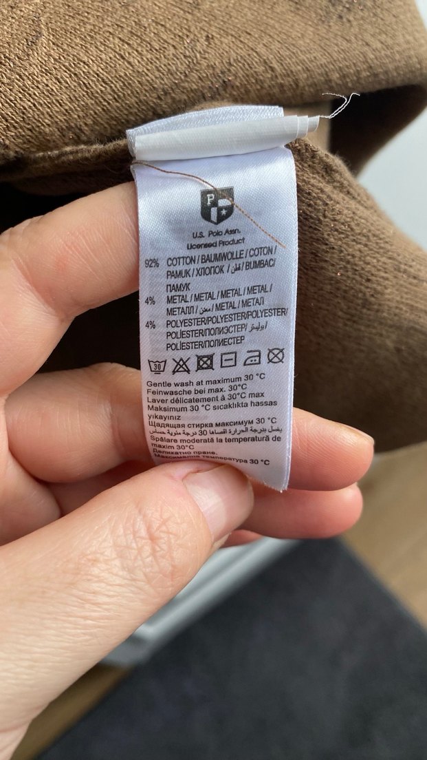 Bej Kadın Midi Triko Elbise Kısa Kollu - Görsel 4