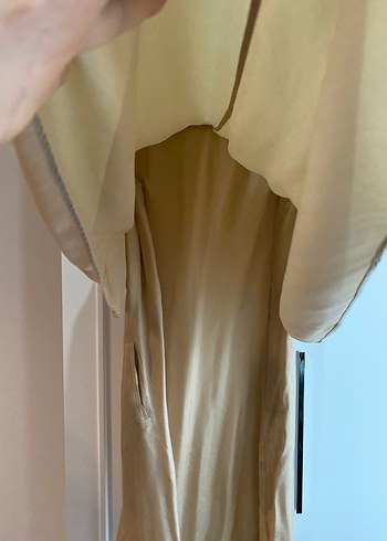 İpekyol Kolsuz Bej Uzun Tunik/ Elbise - Görsel 3