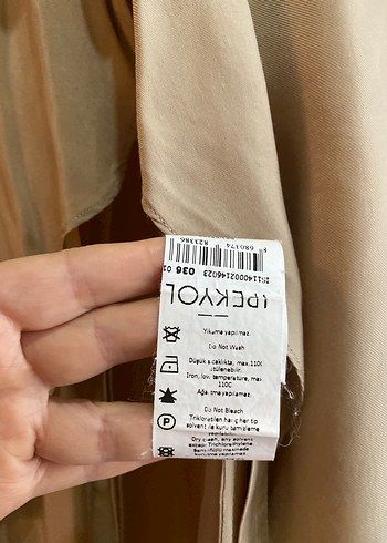 İpekyol Kolsuz Bej Uzun Tunik/ Elbise - Görsel 8