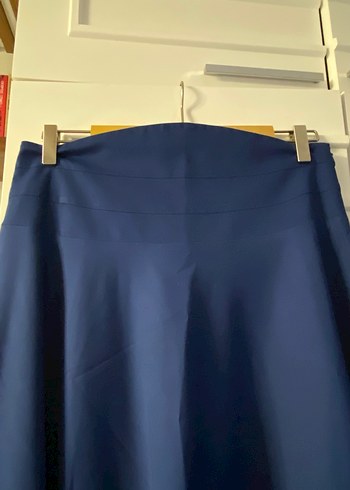 Kadın Lacivert Uzun Salaş Etek - Görsel 2