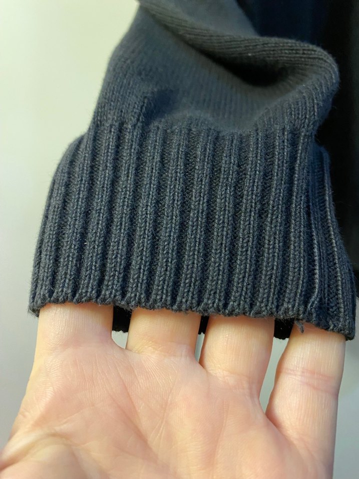 Benetton Siyah Kadın Kazak - Görsel 5